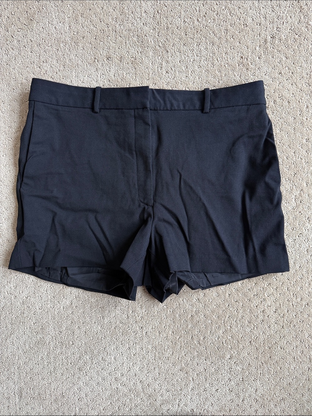 Aritzia Babaton High-Waist Tailored Shorts, Black, Sz 14